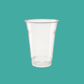 Vaso de PLA Compostable Transparente de 20 onzas