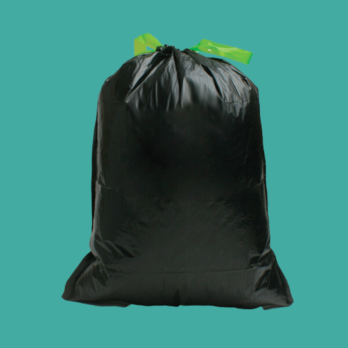 Bolsa de PBAT Compostable Negra