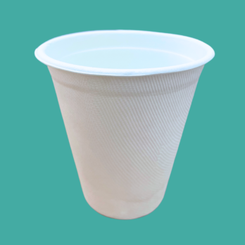 Vaso Bagazo de Caña Compostable Blanco